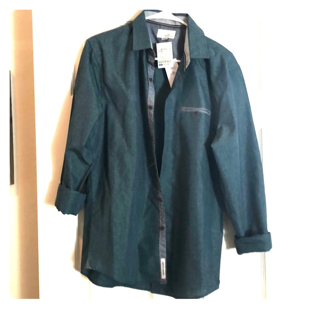 Emerald button down